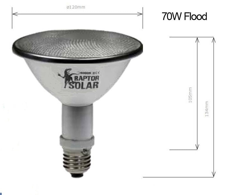 SolarRaptor HID-Lamp – Hochdruckmetalldampflampe mit UV-A Lampe UVB