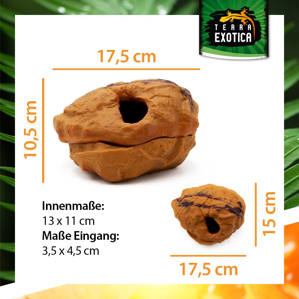 Terra Exotica Hiding Shelter – Sandstone oder Granit