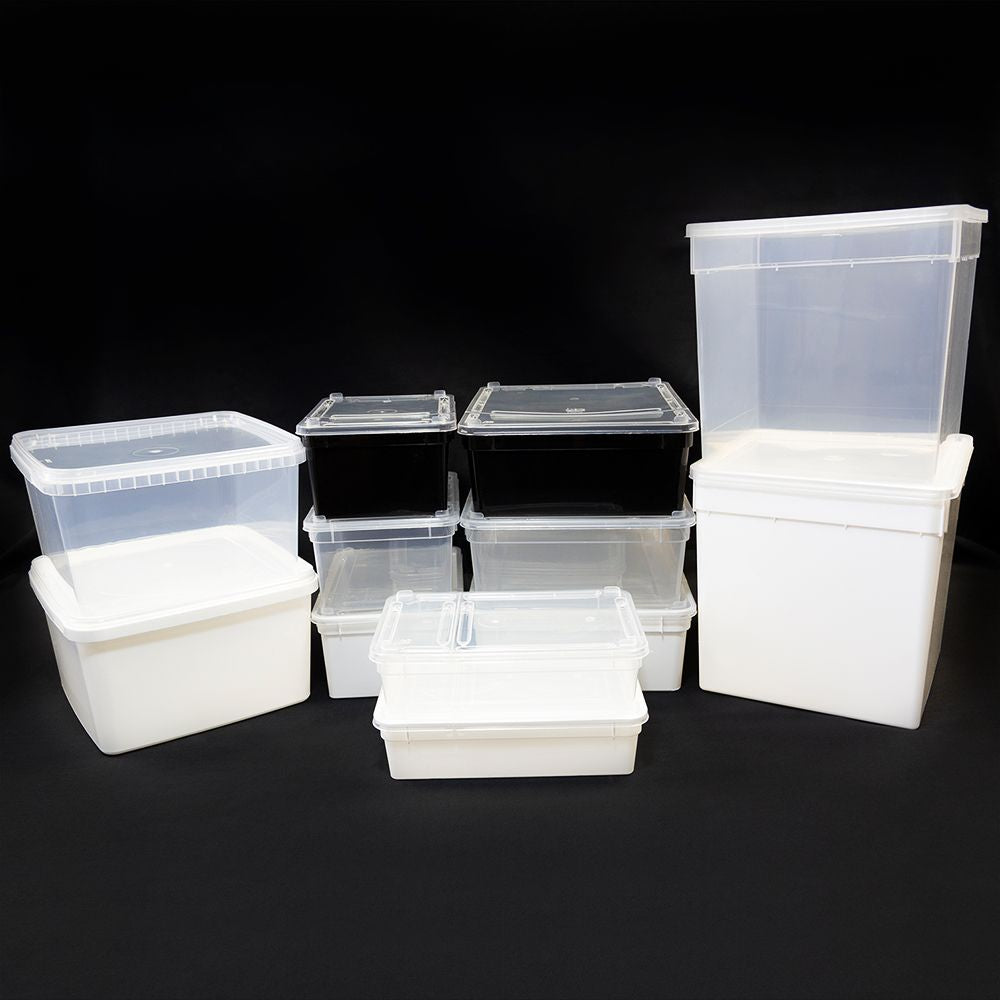 BraPlast cans various sizes