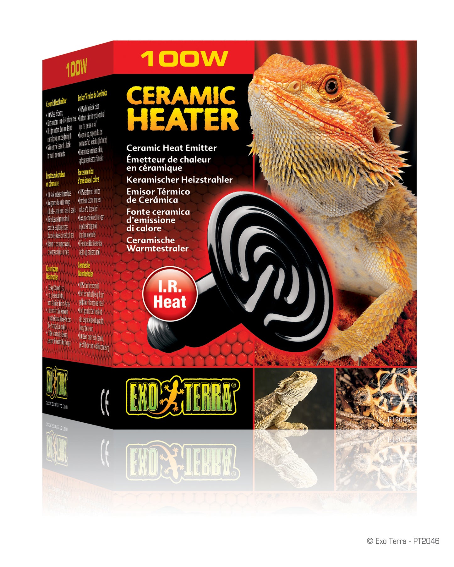 Exo Terra Ceramic Heater - Keramikheizstrahler 100W