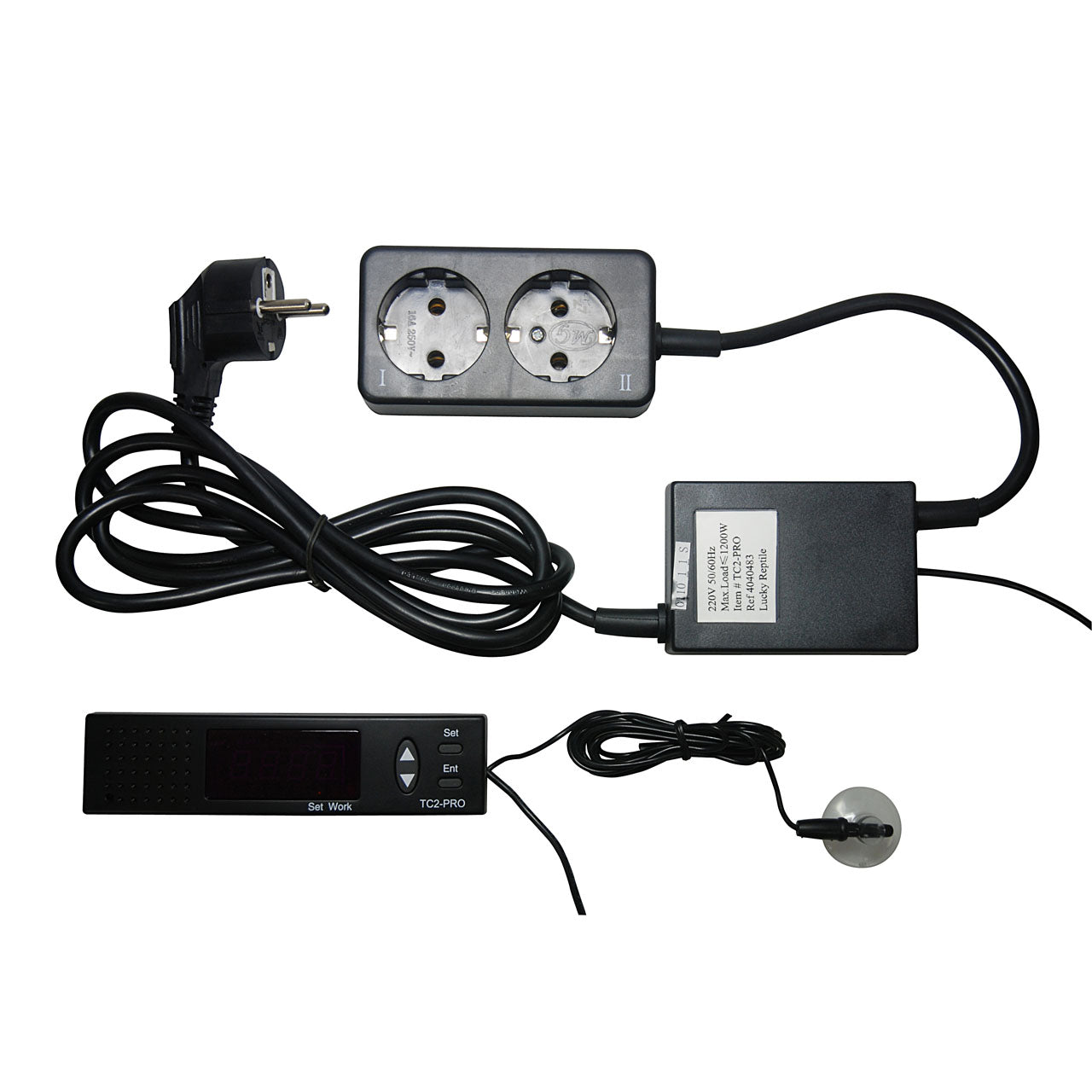 Lucky Reptile Thermo Control Pro II – Digitaler Thermostat mit Timerfunktion
