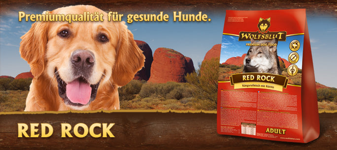 Wolfsblut Adult Red Rock Trockenfutter mit Kängurufleisch und Süßkartoffeln