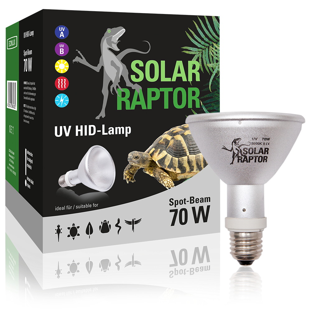 SolarRaptor HID-Lamp – Hochdruckmetalldampflampe mit UV-A Lampe UVB