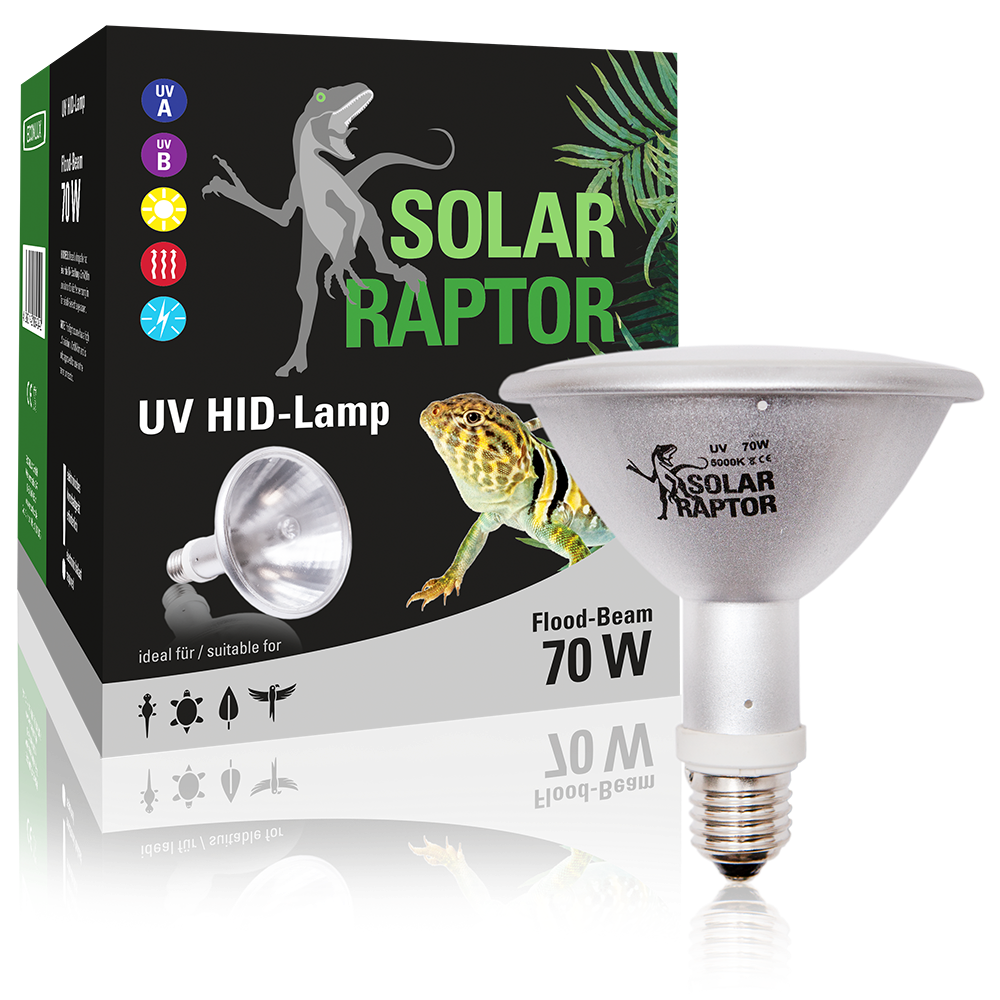 SolarRaptor HID-Lamp – Hochdruckmetalldampflampe mit UV-A Lampe UVB