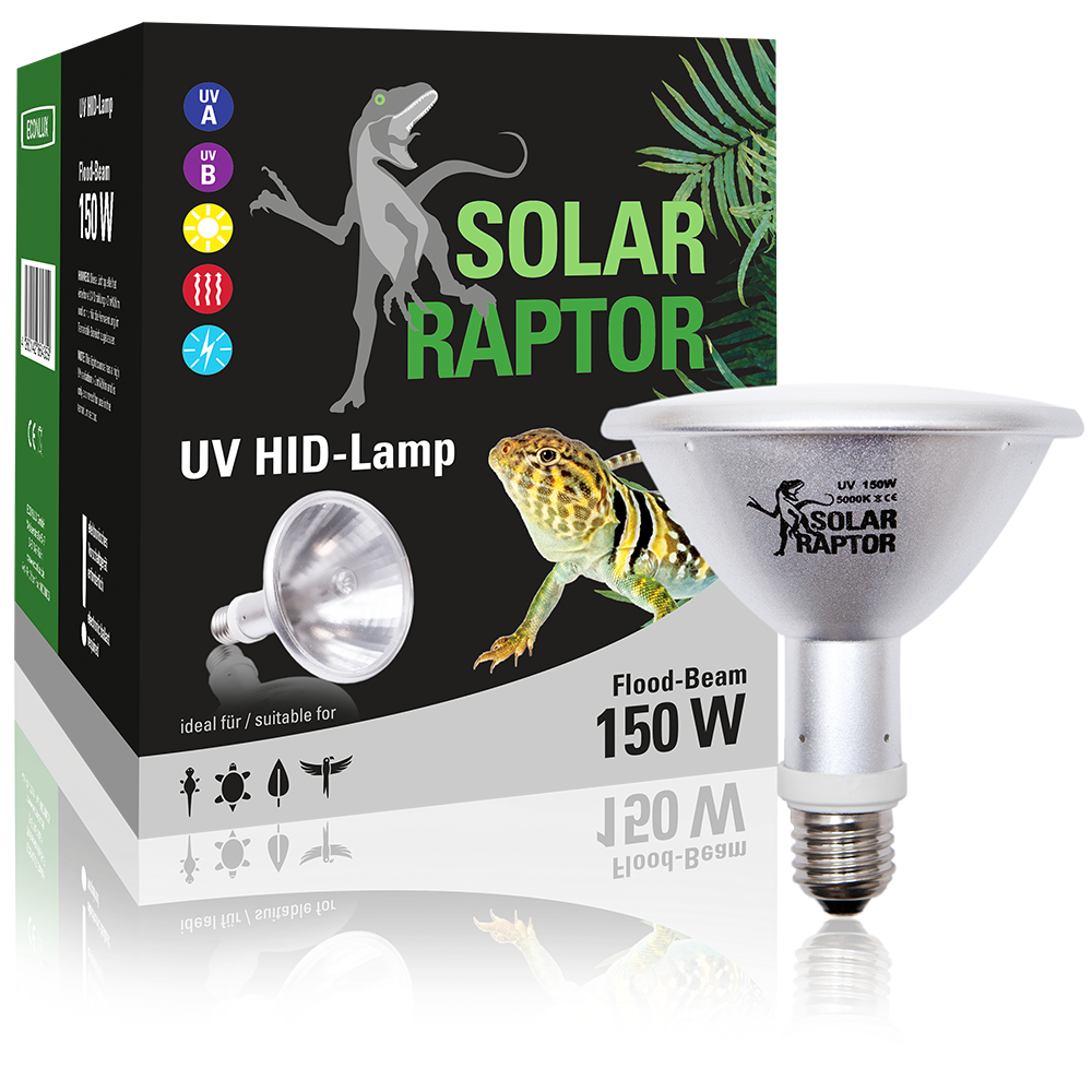SolarRaptor HID-Lamp – Hochdruckmetalldampflampe mit UV-A Lampe UVB
