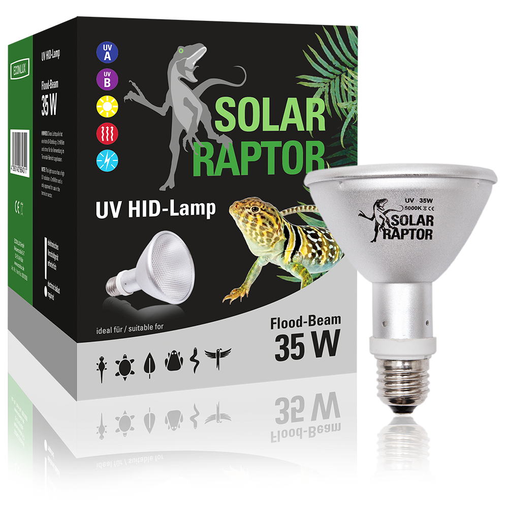 SolarRaptor HID-Lamp – Hochdruckmetalldampflampe mit UV-A Lampe UVB