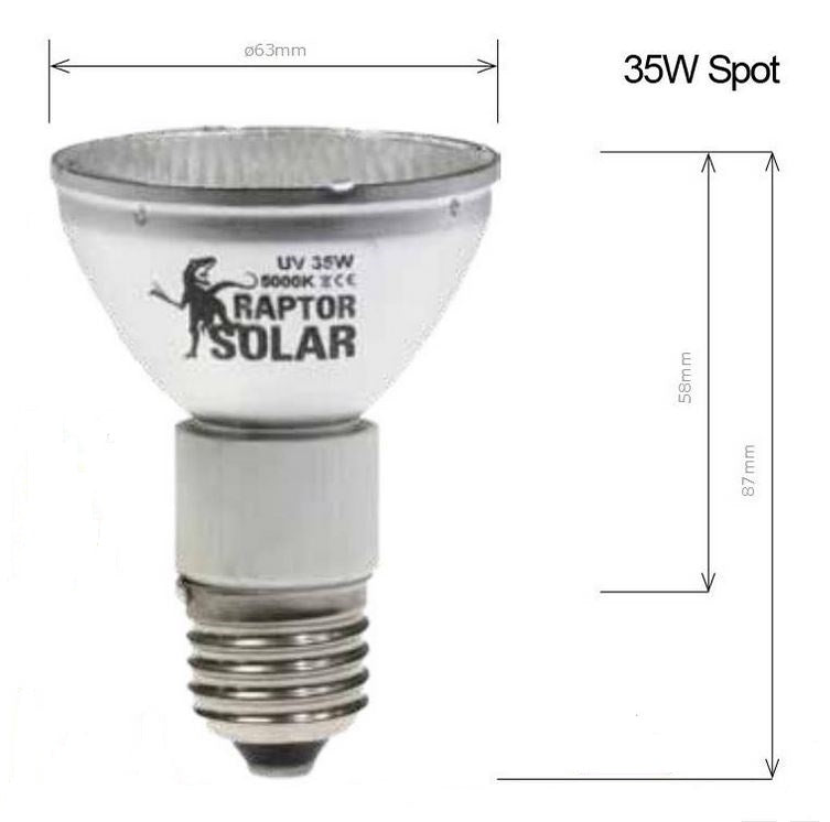 SolarRaptor HID-Lamp – Hochdruckmetalldampflampe mit UV-A Lampe UVB