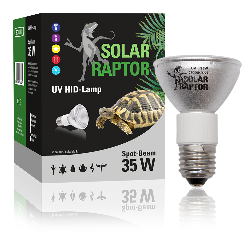 SolarRaptor HID-Lamp – Hochdruckmetalldampflampe mit UV-A Lampe UVB