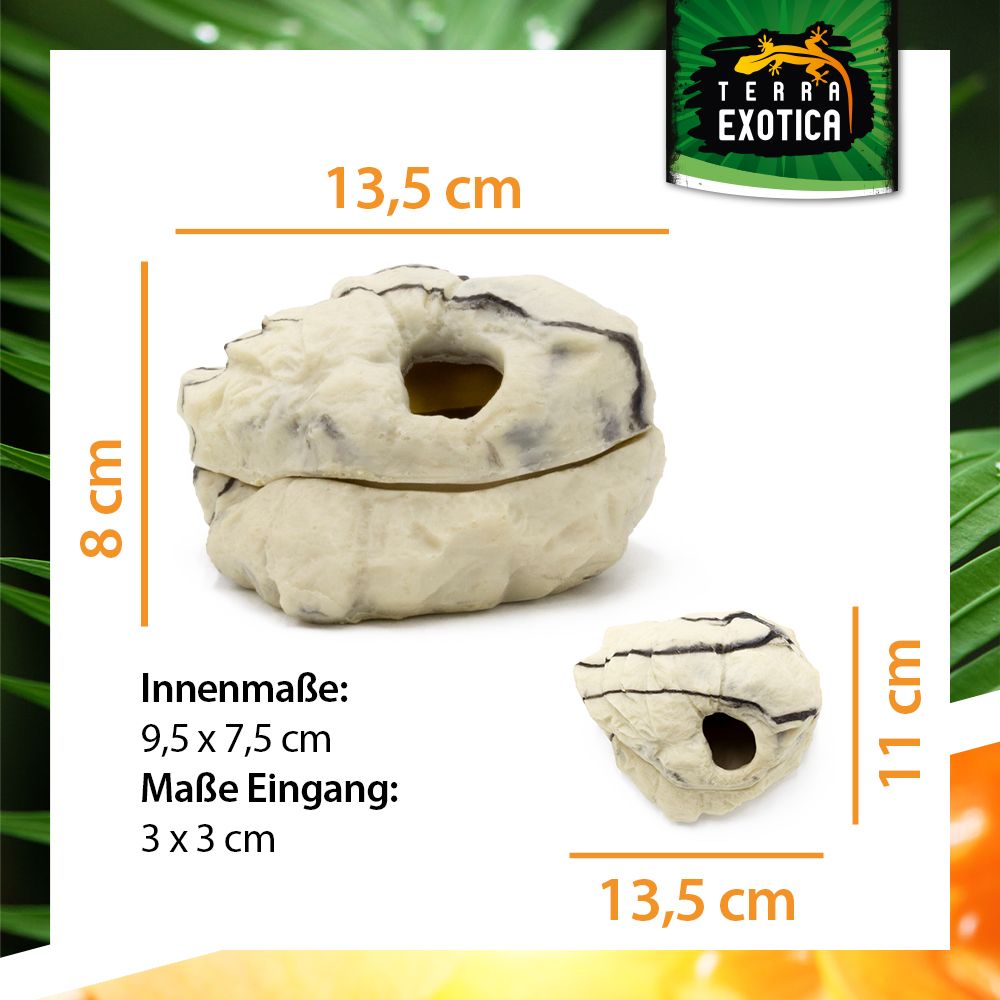 Terra Exotica Hiding Shelter – Sandstone oder Granit