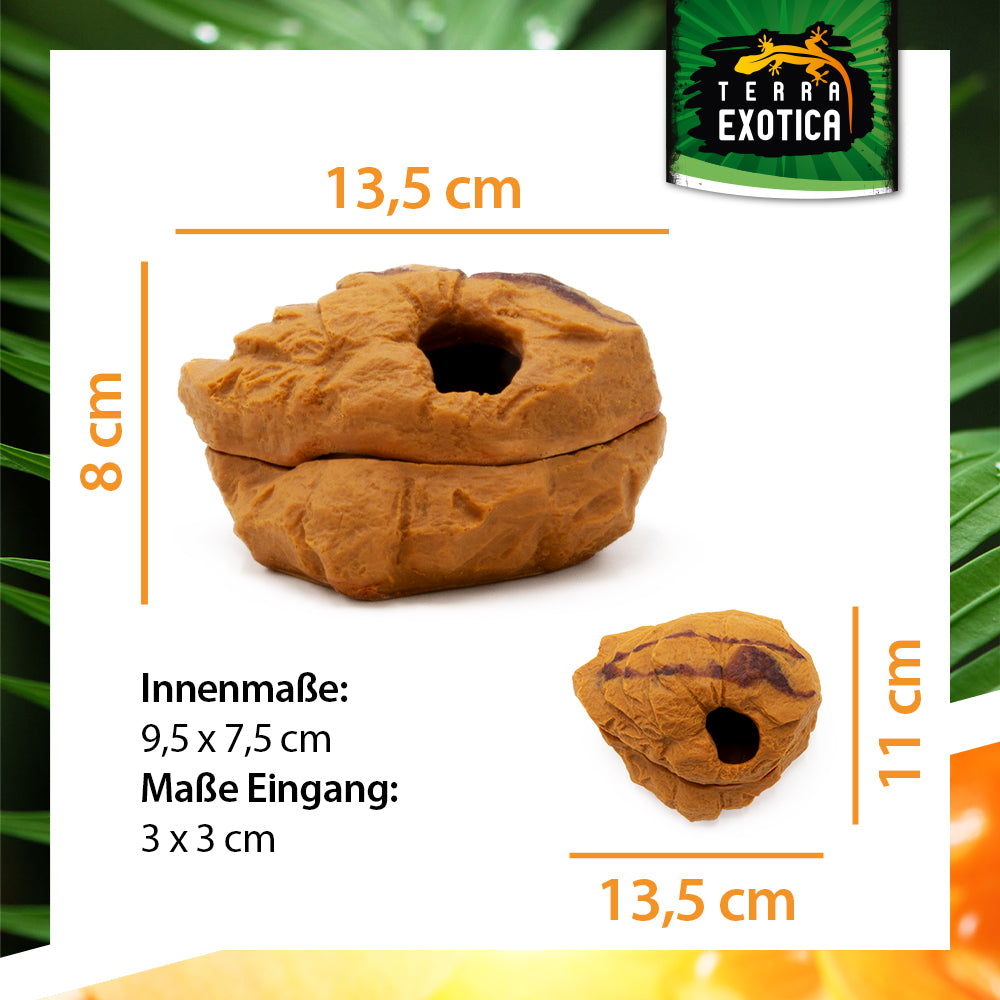 Terra Exotica Hiding Shelter – Sandstone oder Granit