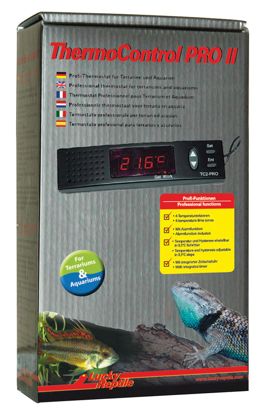 Lucky Reptile Thermo Control Pro II – Digitaler Thermostat mit Timerfunktion