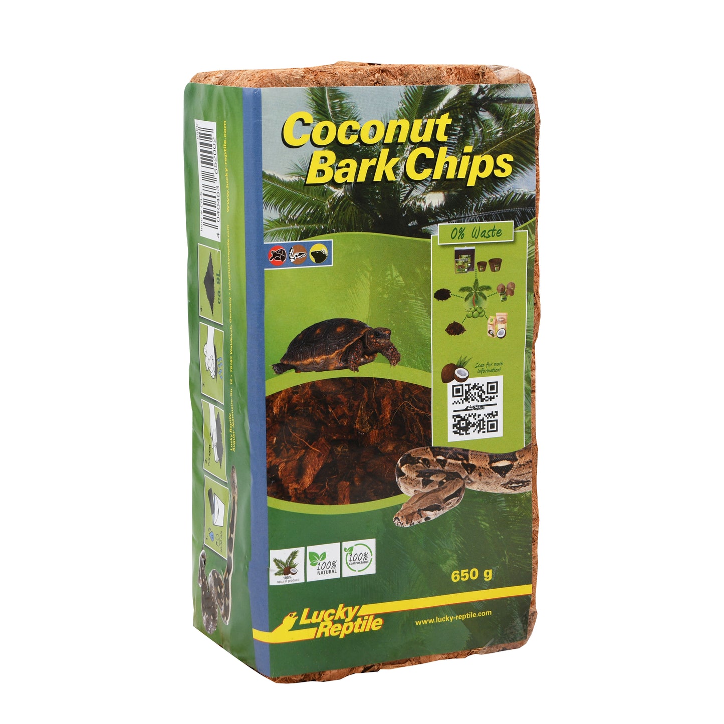 Lucky Reptile Coconut Bark Chips – 650 g
