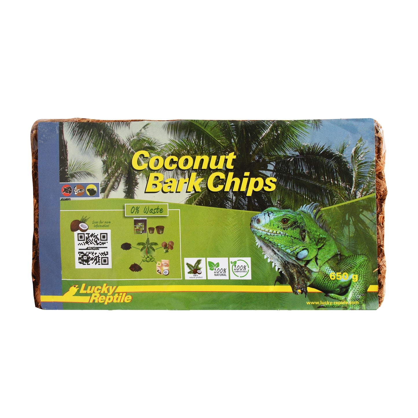 Lucky Reptile Coconut Bark Chips – 650 g