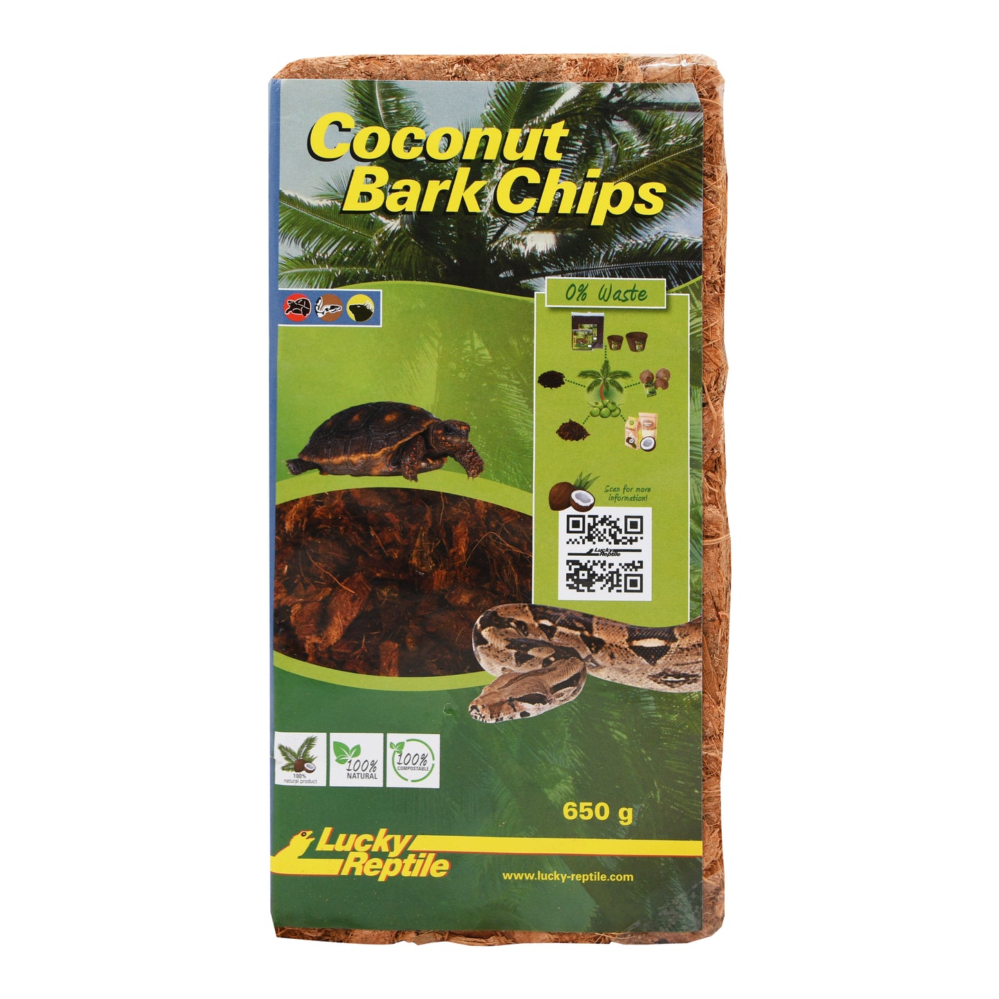Lucky Reptile Coconut Bark Chips – 650 g