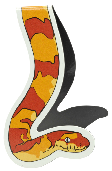 Happy Ross Blue Bug Magnet Lesezeichen Schlange