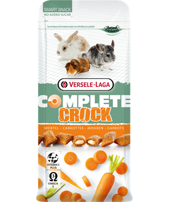 Versele-Laga Complete Crock Carrot – Knuspriger Snack mit Karottenfüllung 50g