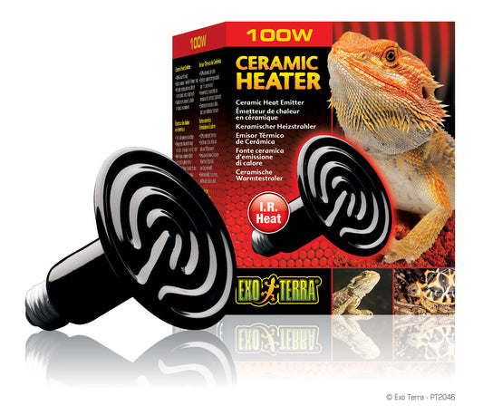 Exo Terra Ceramic Heater - ceramic heater 100W
