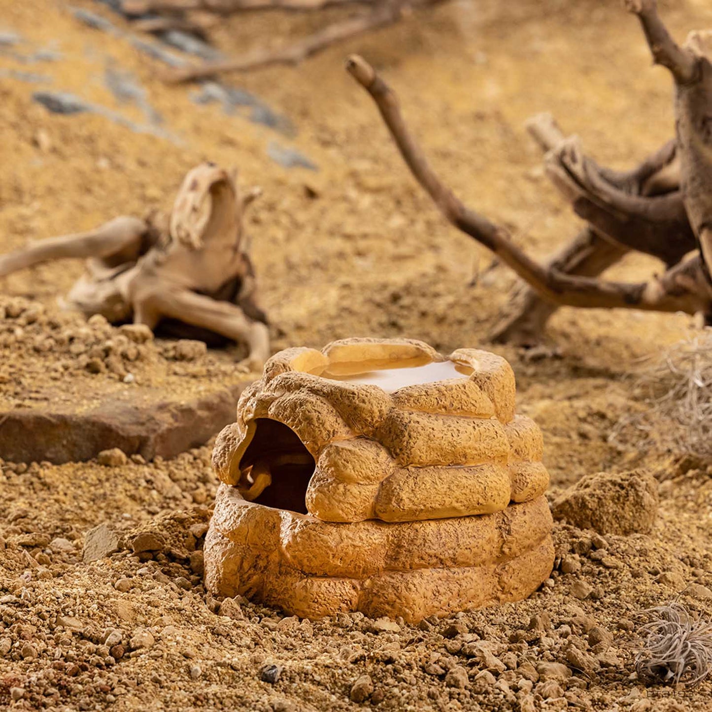 Exo Terra Big Rock – Feuchtigkeitsspeichernde Keramik-Höhle