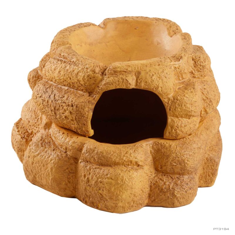 Exo Terra Big Rock – Feuchtigkeitsspeichernde Keramik-Höhle