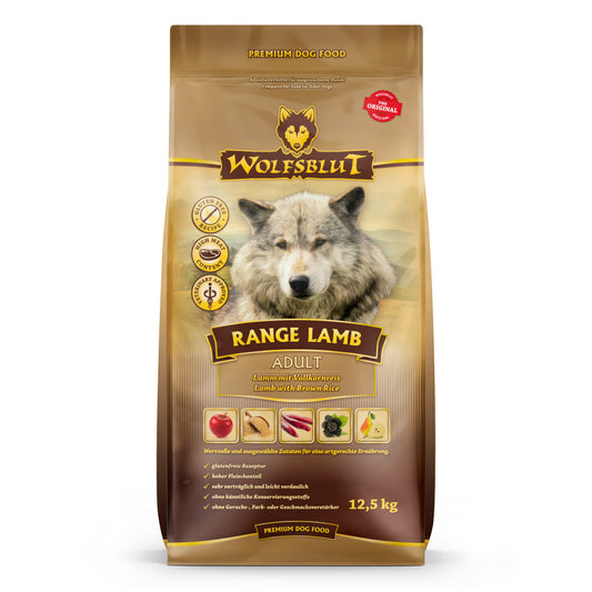 Wolfsblut Adult Range Lamb Trockenfutter mit Lamm und Vollkornreis