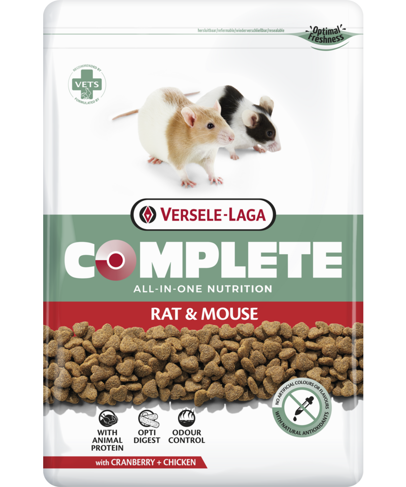 Versele Laga Complete Rat & Mouse – All-in-one-Extrudate für Ratten und Mäuse