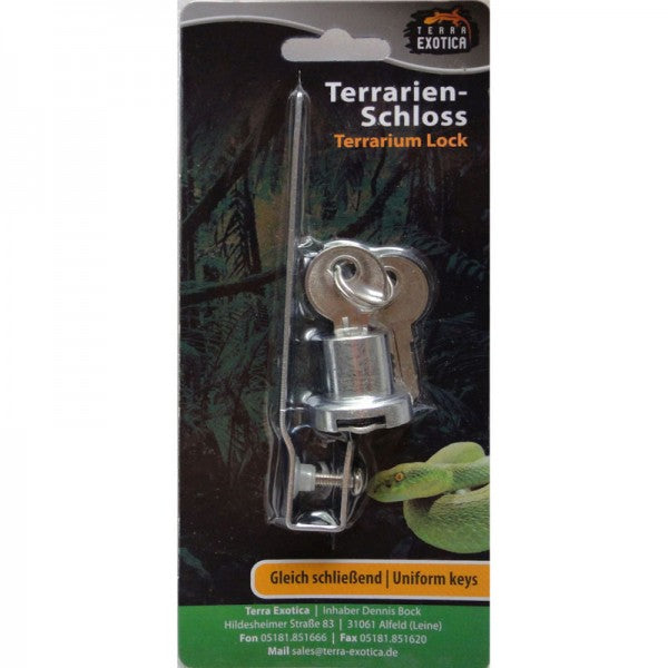 Terra Exotica Terrarienschloss – für Schiebescheiben Schloss