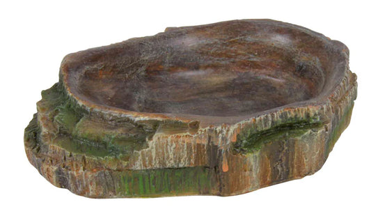 TRIXIE Wasser- und Futterschale – Dekor Regenwald