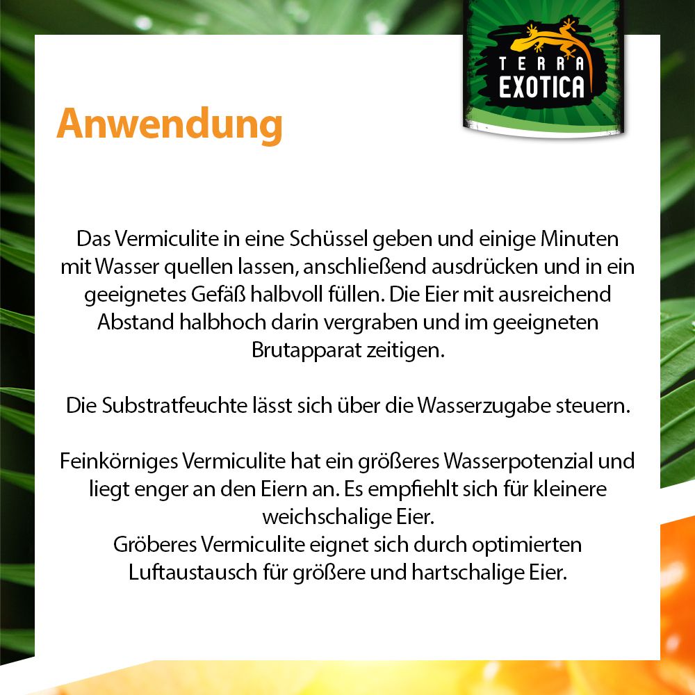 Terra Exotica Vermiculite – Fein (2–3 mm) 4L