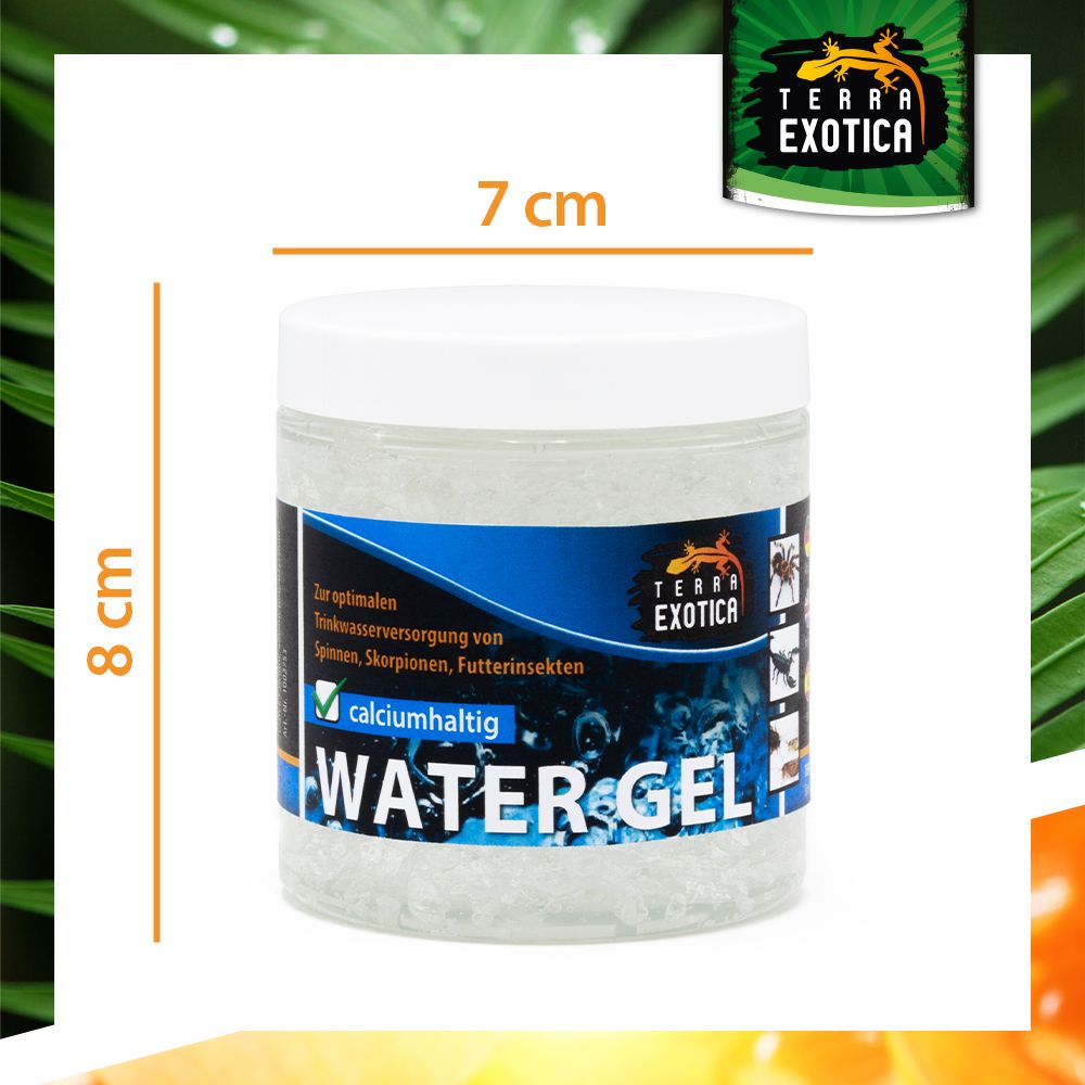 Terra Exotica Water Gel – Trinkwasserversorgung für Spinnen, Skorpione und Futterinsekten