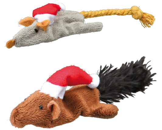 Trixie Weihnachtsmäuse Katzenspielzeug Catnip