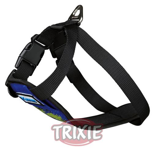 Trixie X-TRM Hundegeschirr M–L – Blau/Grün