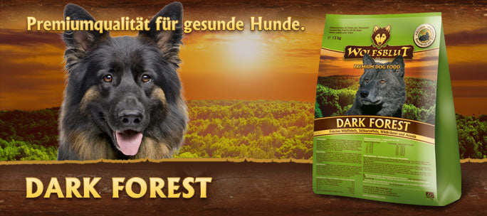 Wolfsblut Adult Dark Forest Trockenfutter mit Wild und Süßkartoffel